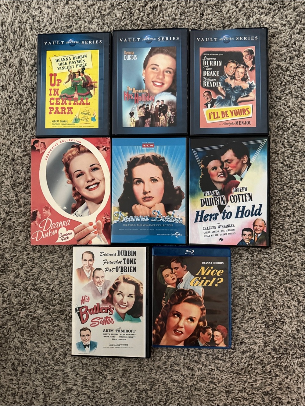 Deanna Durbin Classic Movie DVD Collection - 9 Titles